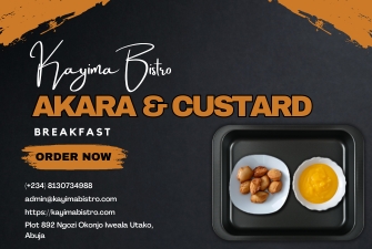 KAYIMA BISTRO Akara & Custard